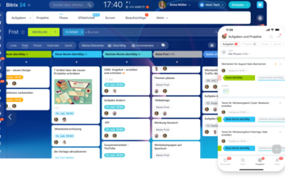 Projektmanagement: Mit Bitrix24 Aufgaben optimal verwalten und effizienz für Teams jeder Größe steigern