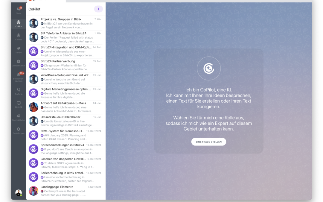 Bitrix24 Copilot: Alles, was du wissen musst