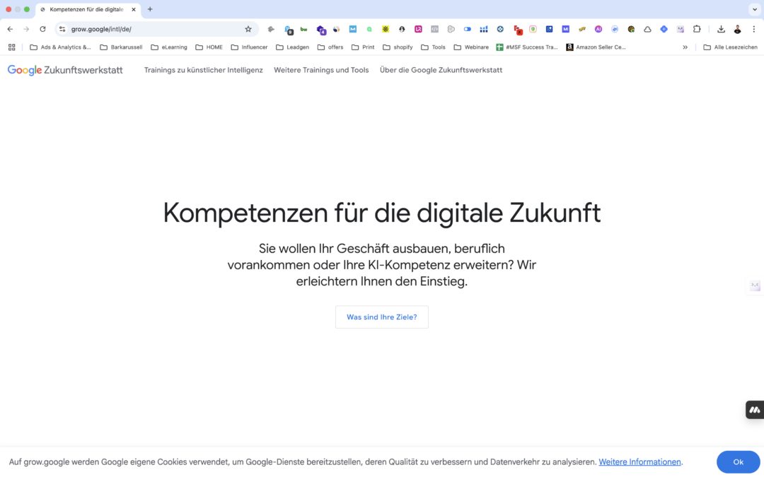 Kostenlose digitale Kompetenzen erwerben – Google Zukunftswerkstatt