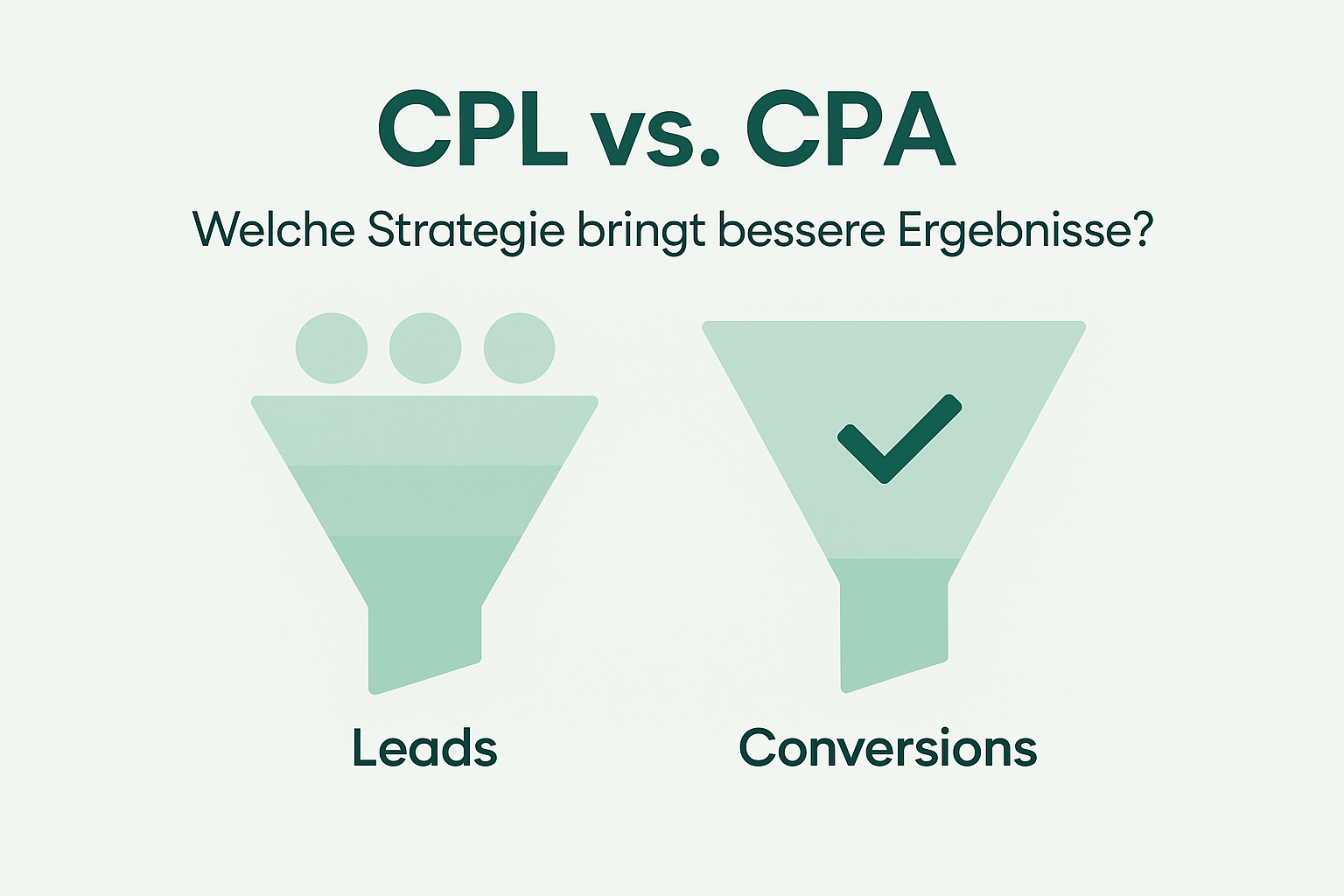 Von CPL zu CPA: Warum die Umstellung auf eine kostenbasierte Akquisitionsstrategie sinnvoll ist