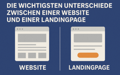 Die wichtigsten Unterschiede zwischen einer Website und einer Landingpage